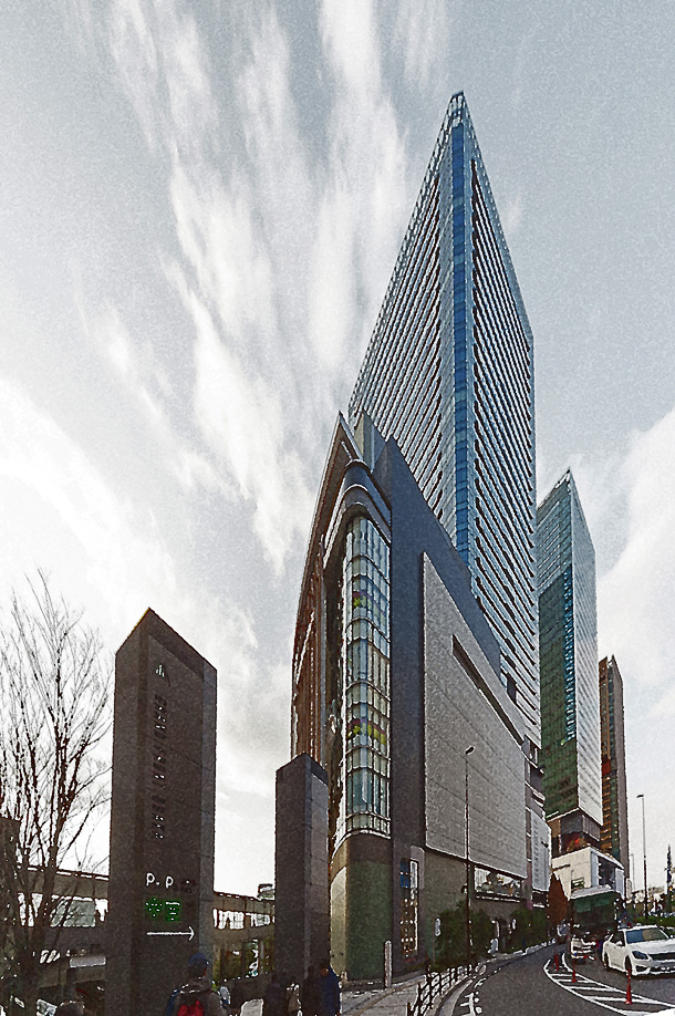 師走の大阪駅北側