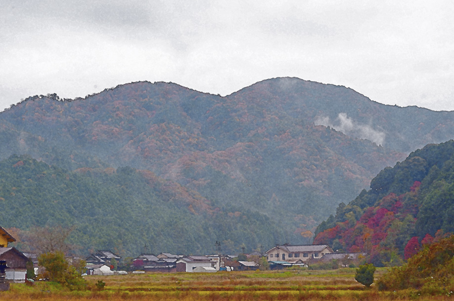丹波の山並