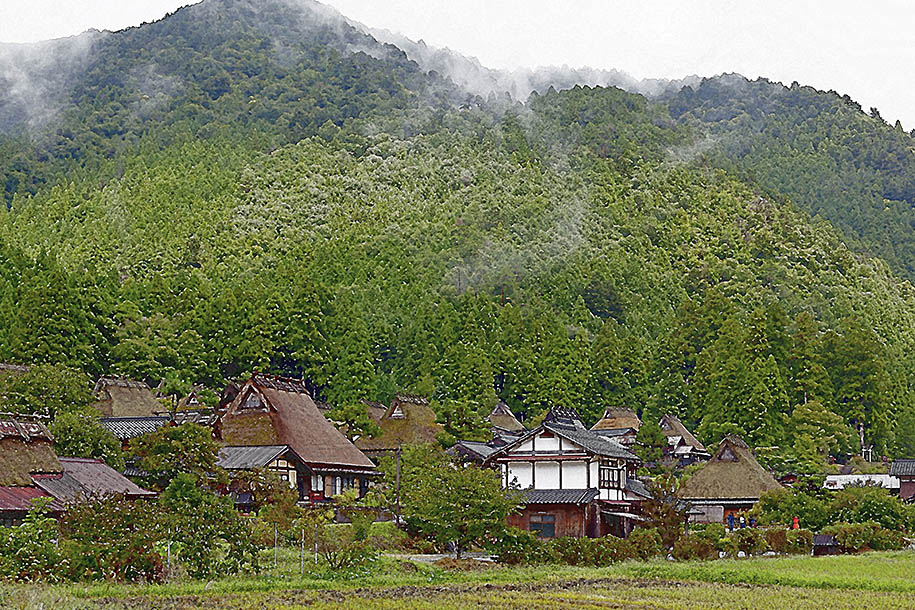 かやぶきの里　美山町