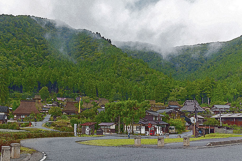 かやぶきの里　美山町2